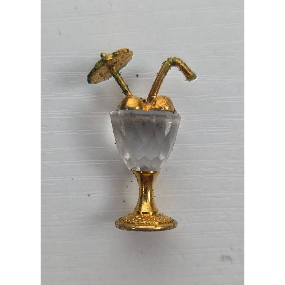 VINTAGE Swarovski Crystal Ice Cream Sundae Figurine - Picture 2 of 4